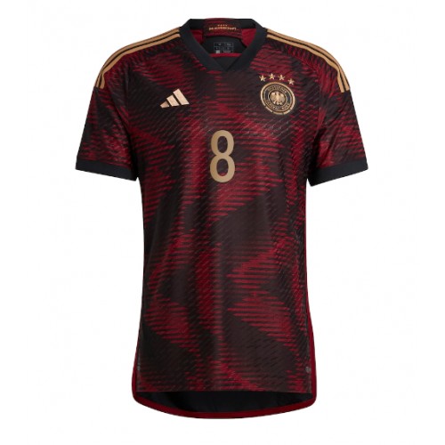 Tyskland Leon Goretzka #8 Bortedrakt VM 2022 Kortermet